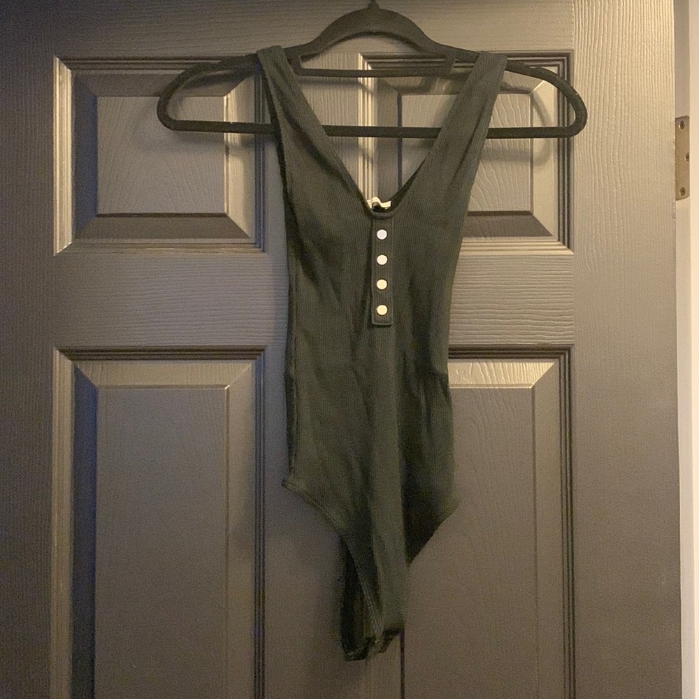 Ribbed Bodysuit